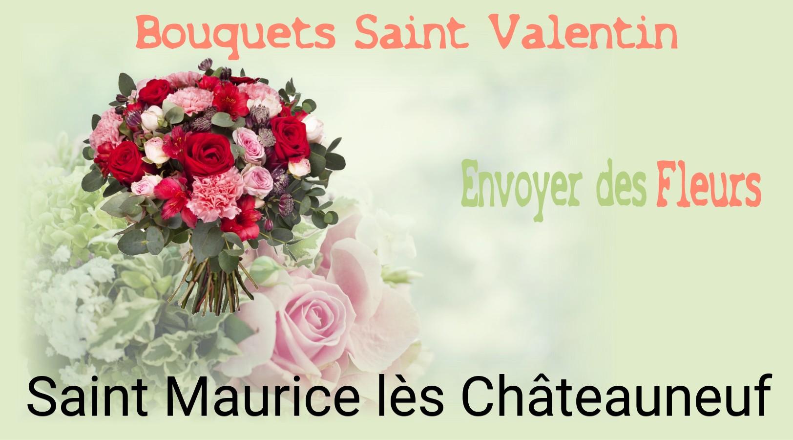 Roses de Saint-Valentin livrées à Saint-Maurice-lès-Châteauneuf